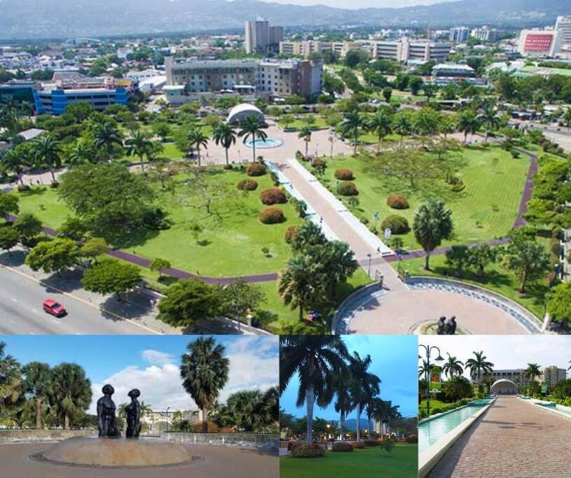 Crystoural Suites Near The Us Embassy - Gated & Secure - 2 Bedrooms, 2 Beds, 4 Guest Kingston Exterior foto
